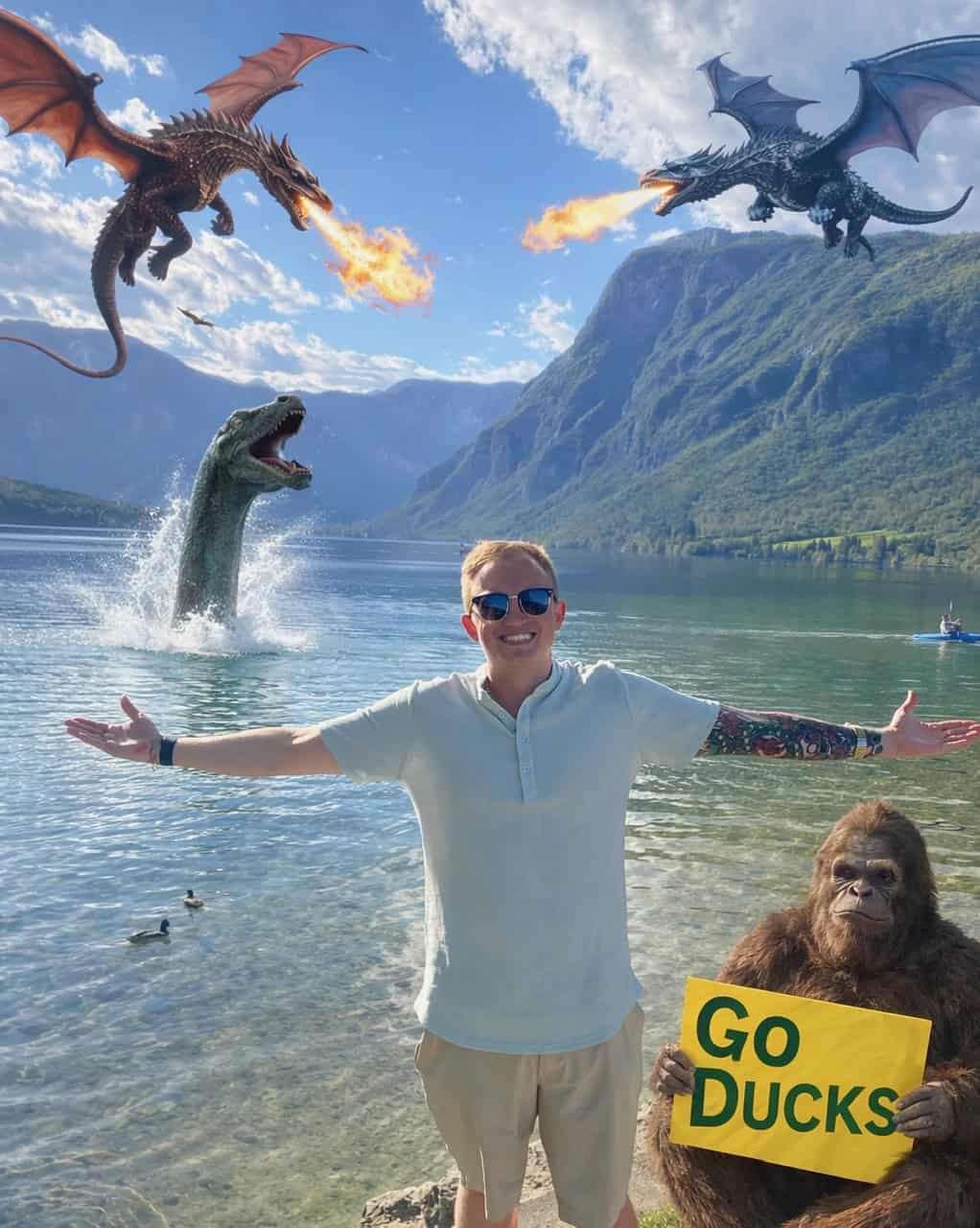 Hayden Schuster smiling